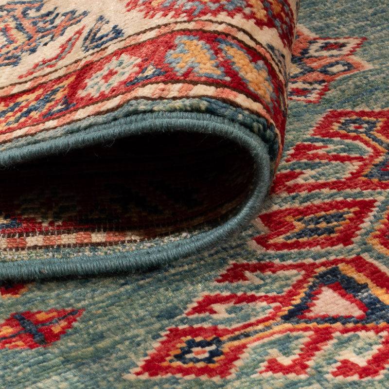 Tapis Ziegler - Kazak - 146 x 99 cm - vert