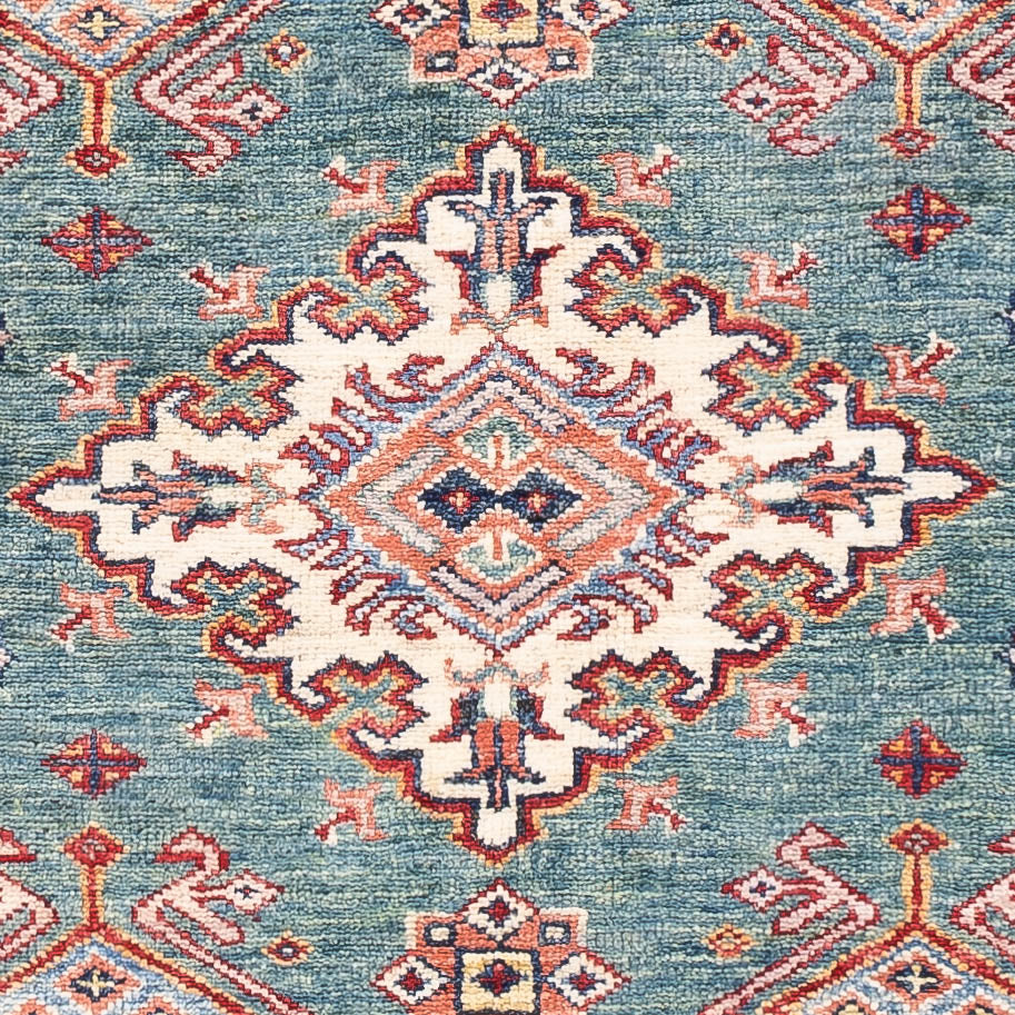 Tapis Ziegler - Kazak - 148 x 99 cm - vert