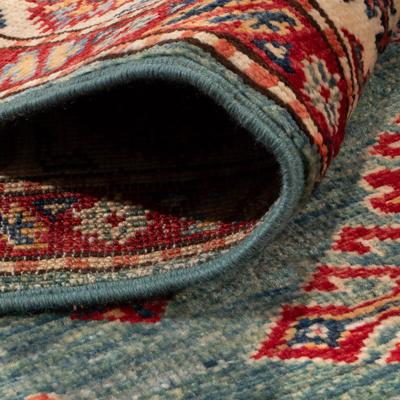 Tapis Ziegler - Kazak - 148 x 99 cm - vert