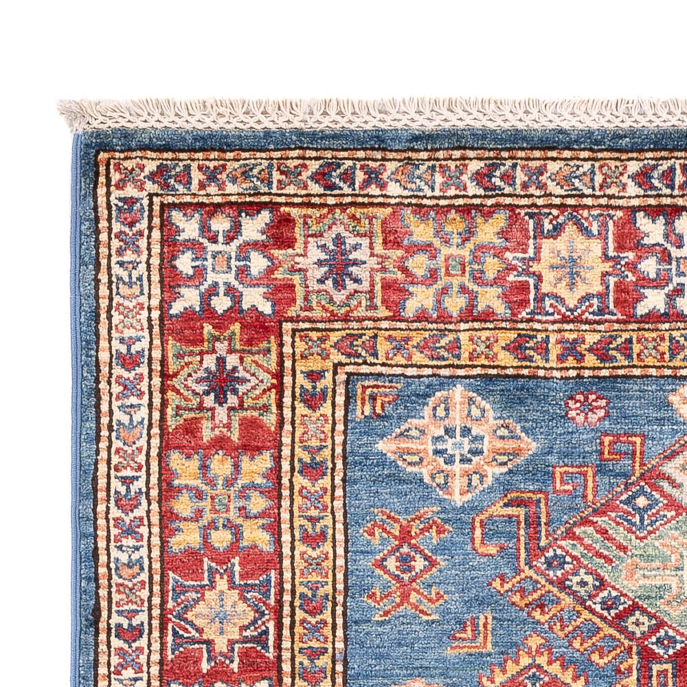 Tapis Ziegler - Kazak - 154 x 99 cm - bleu