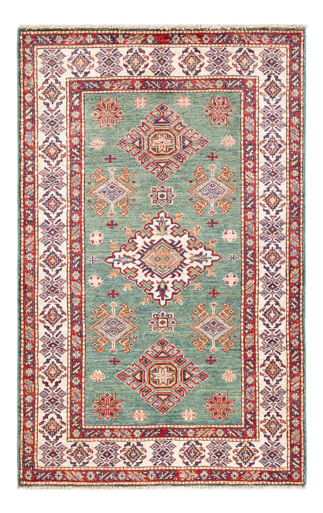 Tapis Ziegler - Kazak - 152 x 98 cm - vert