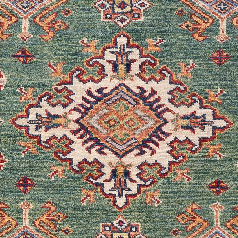 Tapis Ziegler - Kazak - 154 x 99 cm - vert