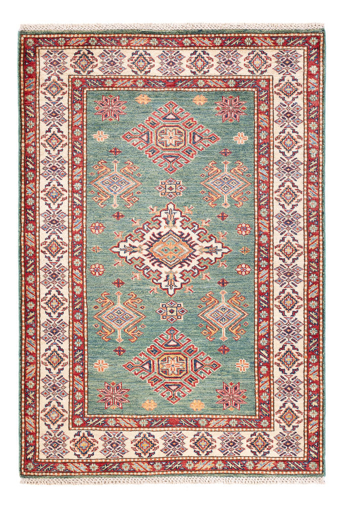Tapis Ziegler - Kazak - 151 x 103 cm - vert