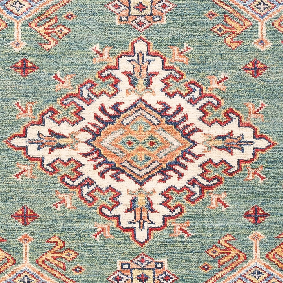 Tapis Ziegler - Kazak - 151 x 103 cm - vert