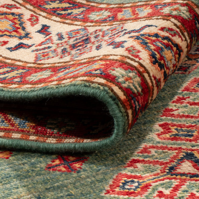 Tapis Ziegler - Kazak - 152 x 99 cm - vert