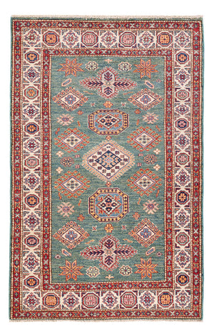 Tapis Ziegler - Kazak - 150 x 98 cm - vert