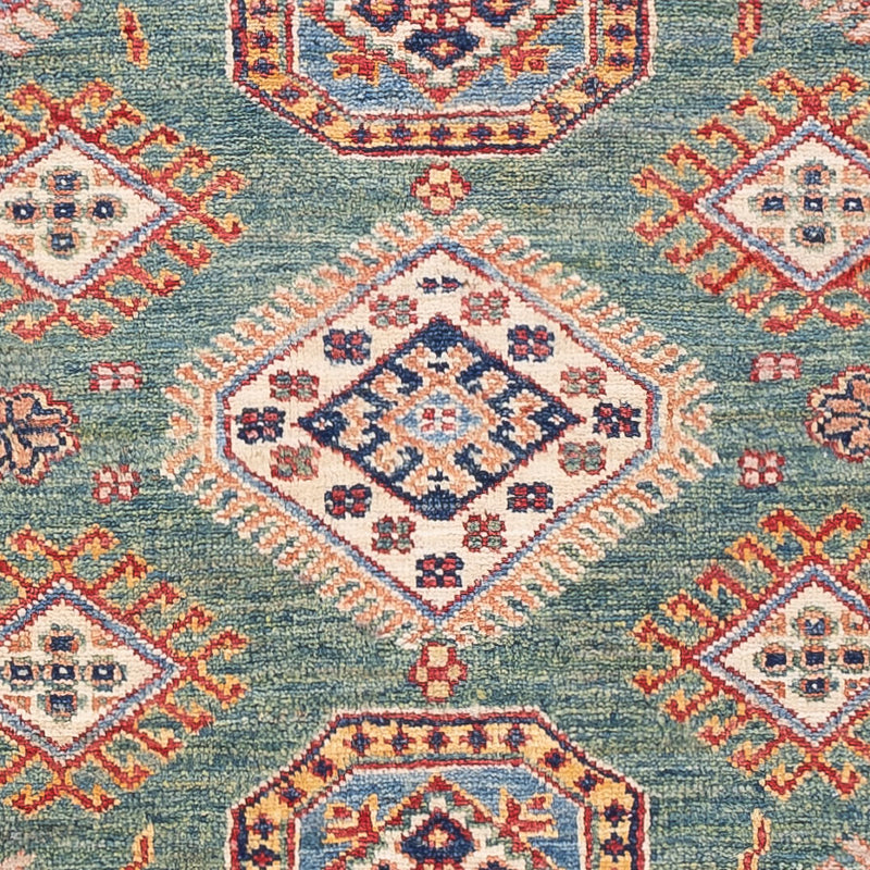 Tapis Ziegler - Kazak - 150 x 98 cm - vert