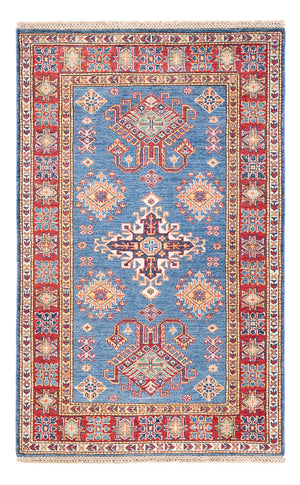 Tapis Ziegler - Kazak - 158 x 100 cm - bleu