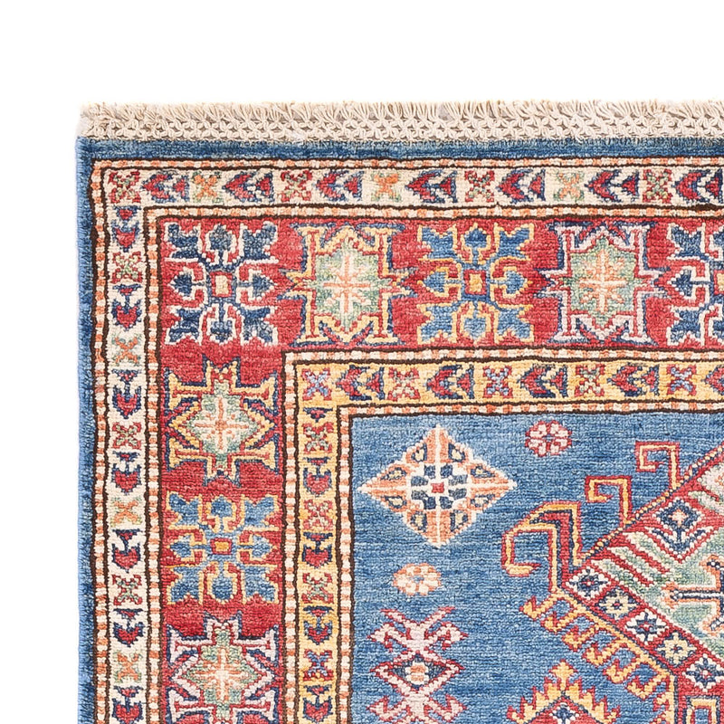 Tapis Ziegler - Kazak - 158 x 100 cm - bleu
