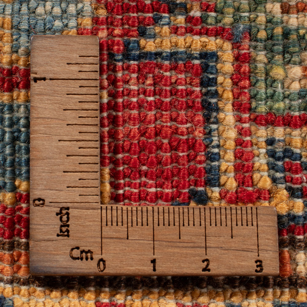 Tapis Ziegler - Kazak - 158 x 100 cm - bleu