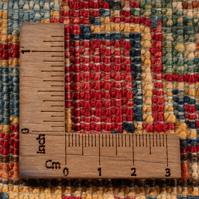 Tapis Ziegler - Kazak - 158 x 100 cm - bleu