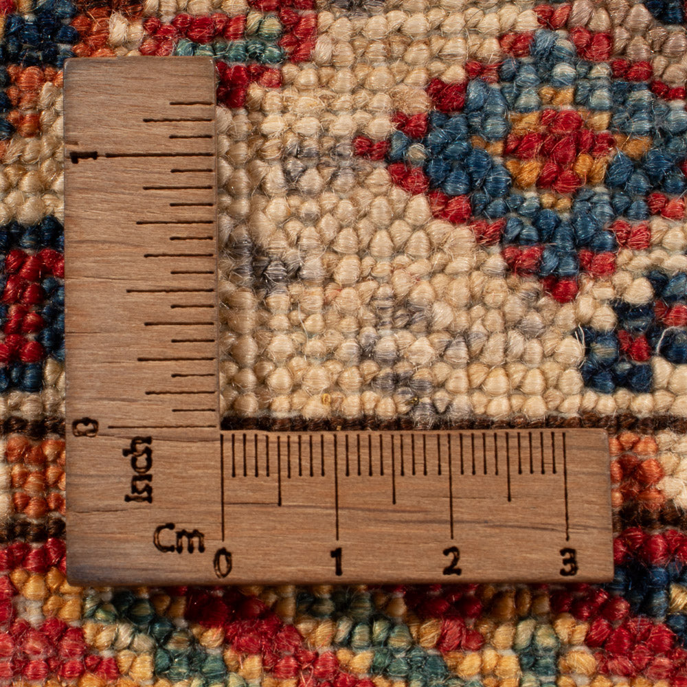 Tapis Ziegler - Kazak - 152 x 96 cm - bleu