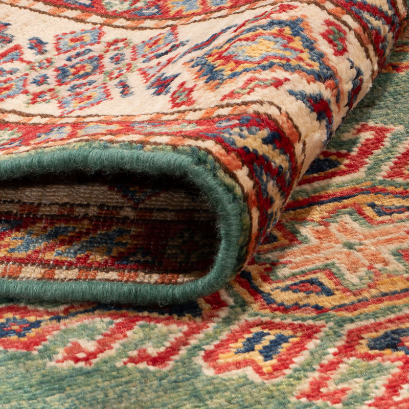 Tapis Ziegler - Kazak - 154 x 98 cm - vert