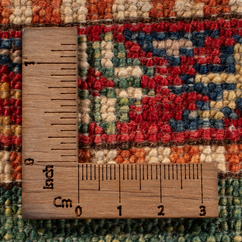 Tapis Ziegler - Kazak - 154 x 98 cm - vert