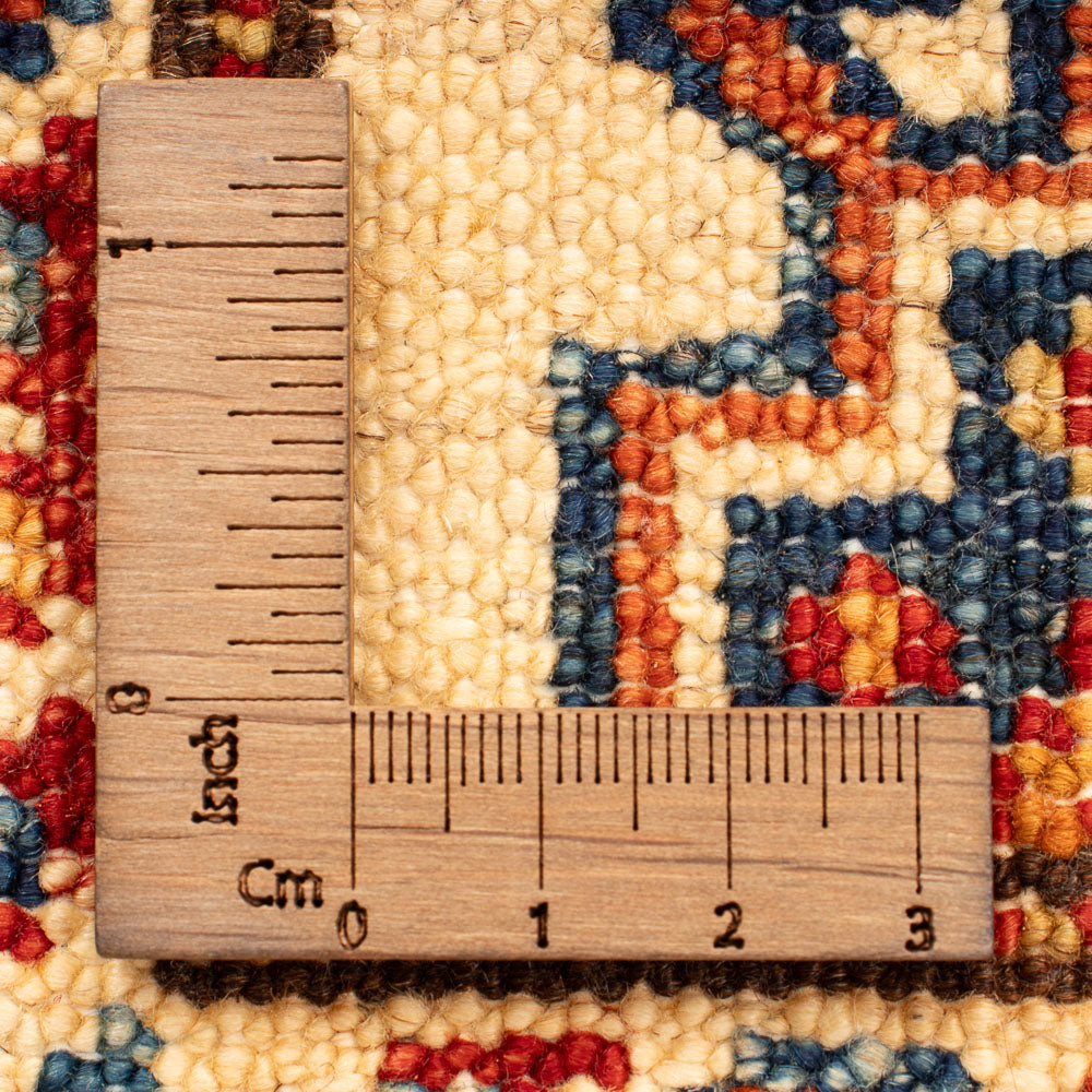 Tapis Ziegler - Kazak - Royal - 92 x 57 cm - beige clair