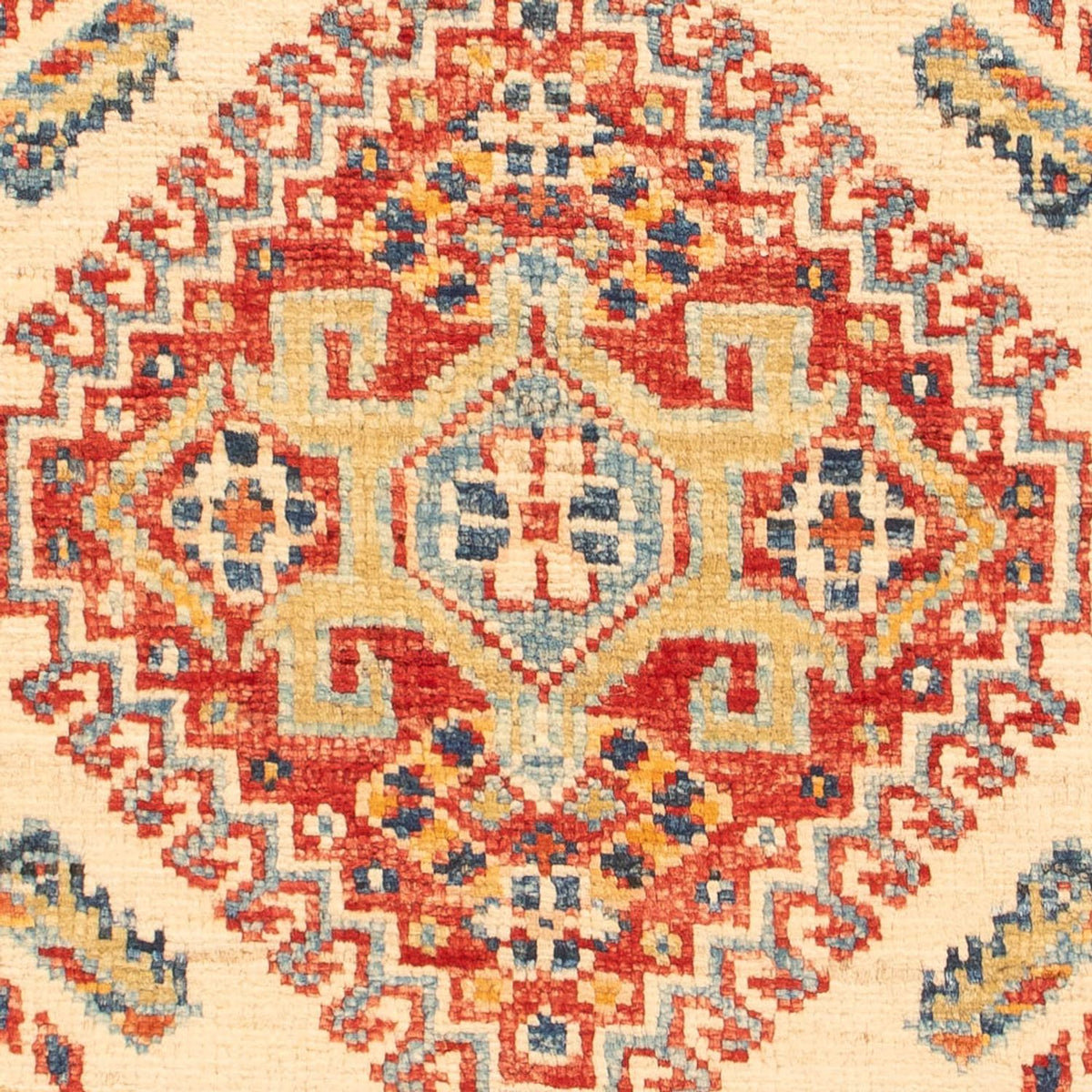 Tapis Ziegler - Kazak - Royal - 93 x 57 cm - beige clair