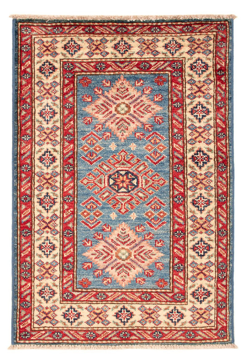 Tapis Ziegler - Kazak - Royal - 92 x 62 cm - bleu clair