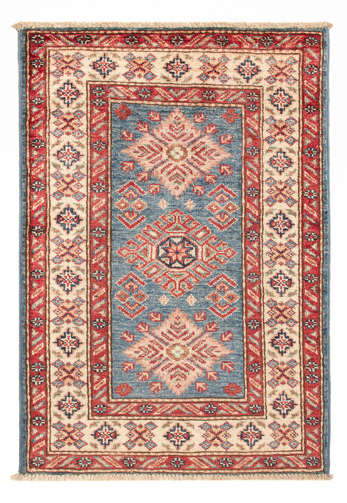 Tapis Ziegler - Kazak - Royal - 93 x 63 cm - bleu clair