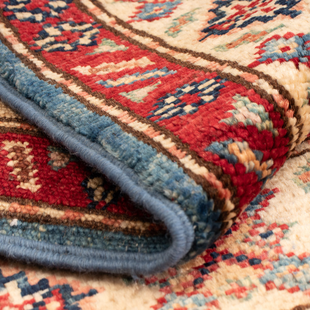 Tapis Ziegler - Kazak - Royal - 93 x 63 cm - bleu clair