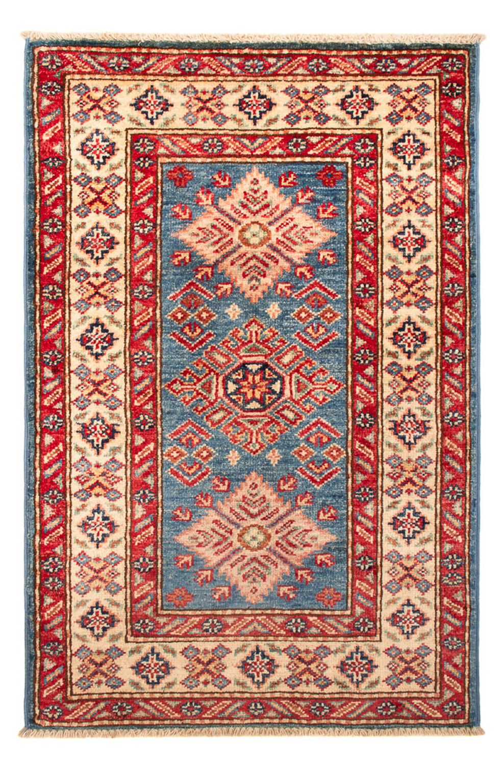 Tapis Ziegler - Kazak - Royal - 92 x 62 cm - bleu