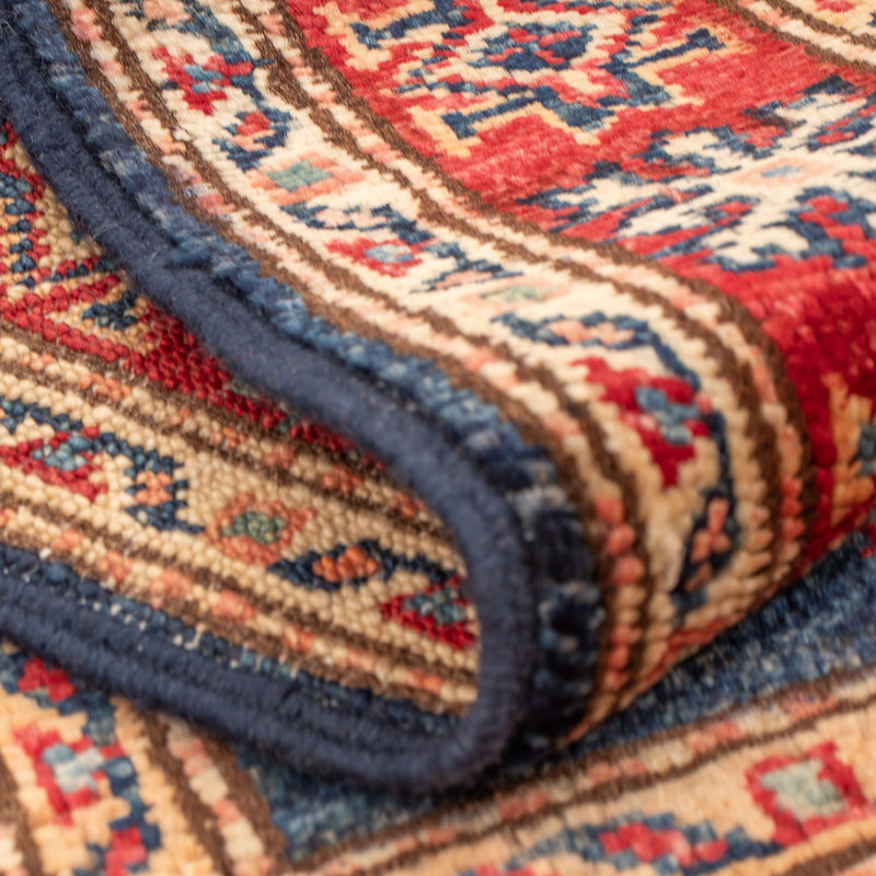 Tapis Ziegler - Kazak - Royal - 91 x 61 cm - bleu pétrole