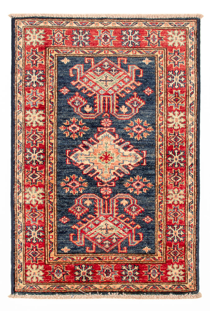 Tapis Ziegler - Kazak - Royal - 92 x 59 cm - bleu pétrole
