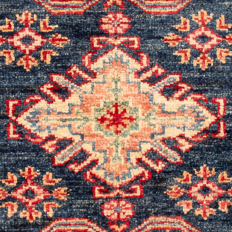 Tapis Ziegler - Kazak - Royal - 92 x 59 cm - bleu pétrole