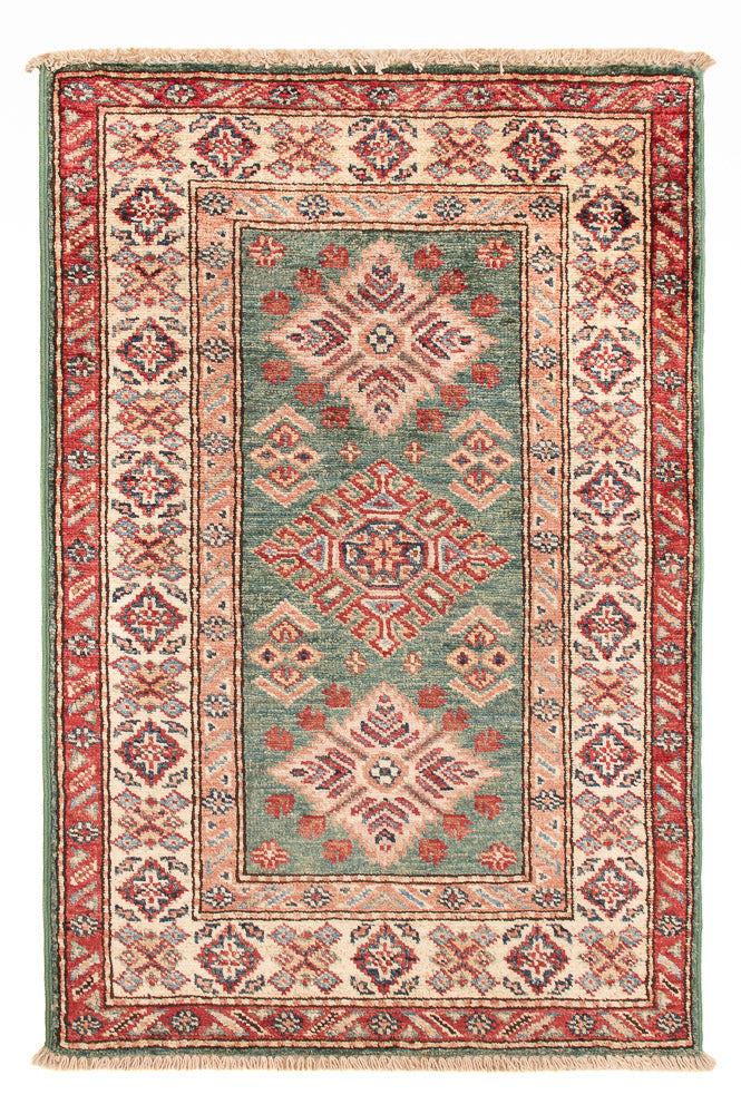 Tapis Ziegler - Kazak - Royal - 90 x 60 cm - vert
