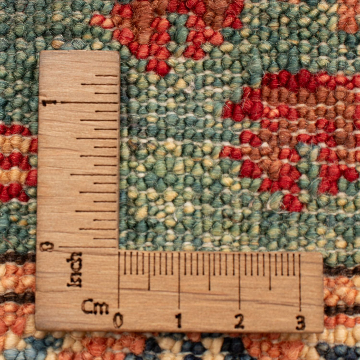 Tapis Ziegler - Kazak - Royal - 90 x 60 cm - vert