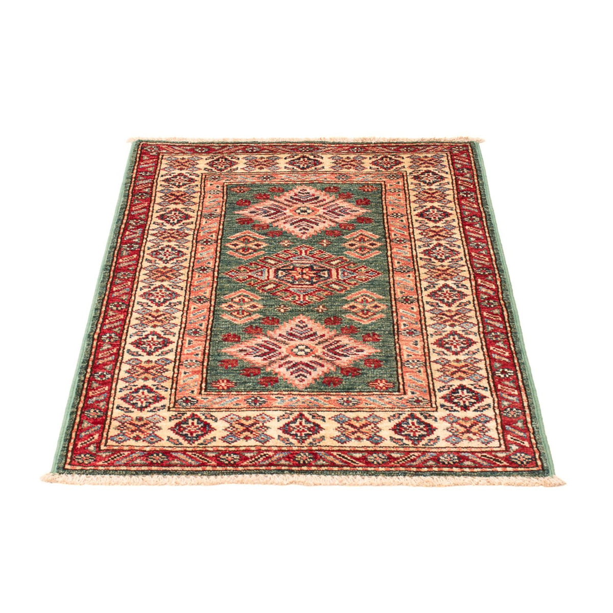 Tapis Ziegler - Kazak - Royal - 89 x 61 cm - vert