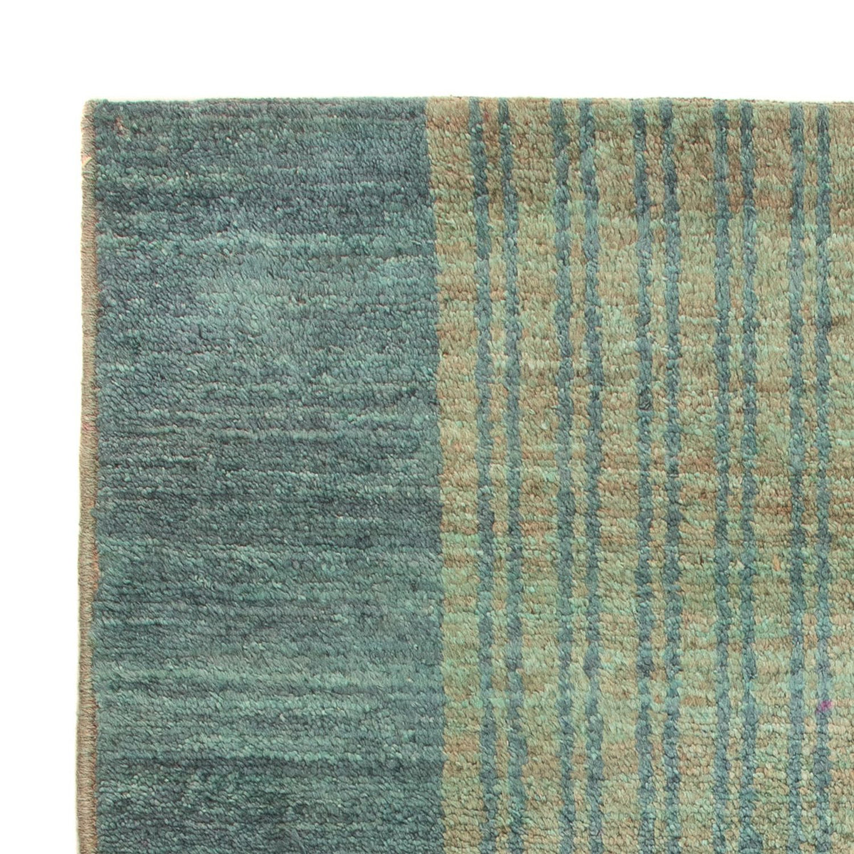 Tapis Ziegler - Moderne - 90 x 64 cm - bleu