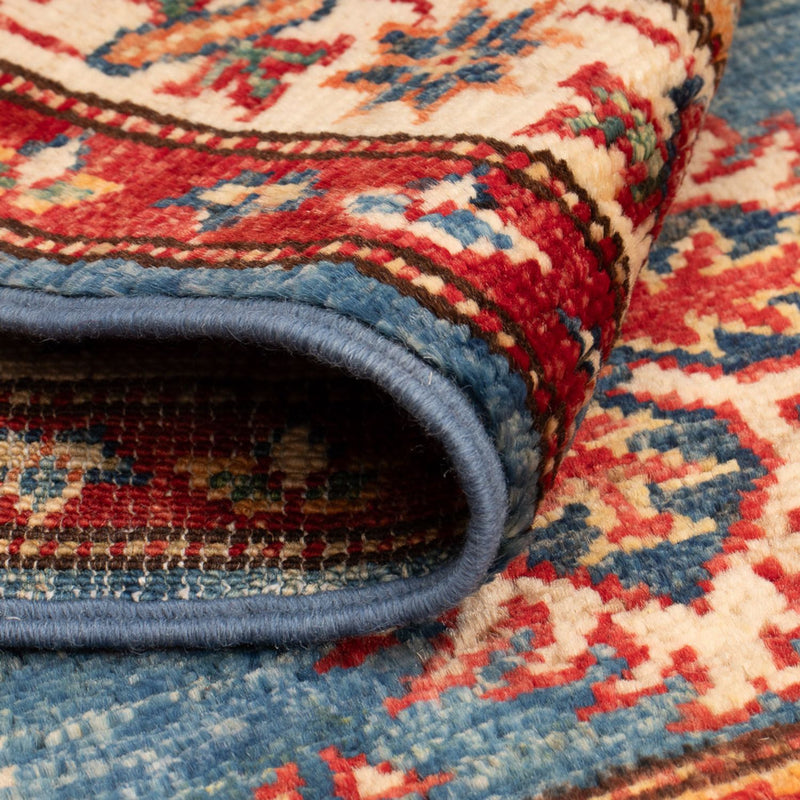 Tapis Ziegler - Kazak - Royal - 94 x 60 cm - bleu