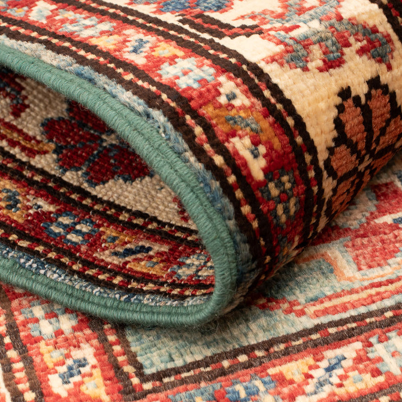 Tapis Ziegler - Kazak - Royal - 91 x 59 cm - vert clair