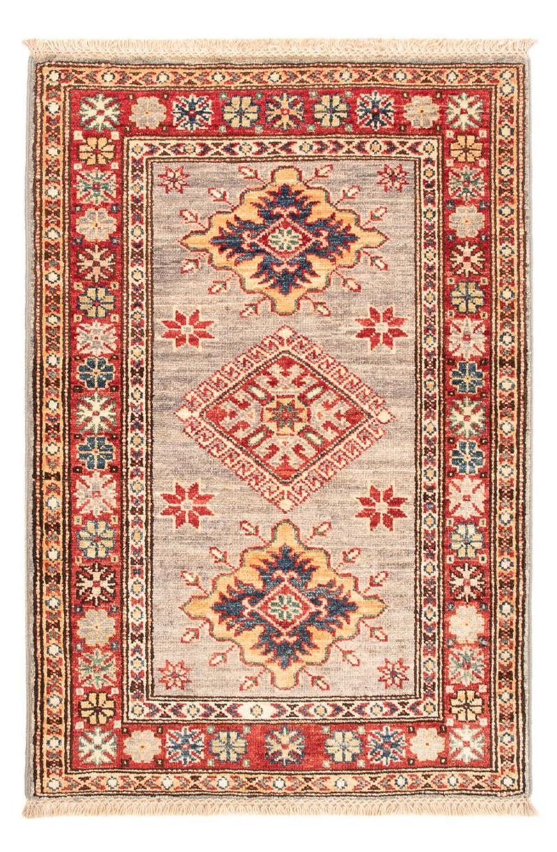 Tapis Ziegler - Kazak - Royal - 92 x 61 cm - gris clair