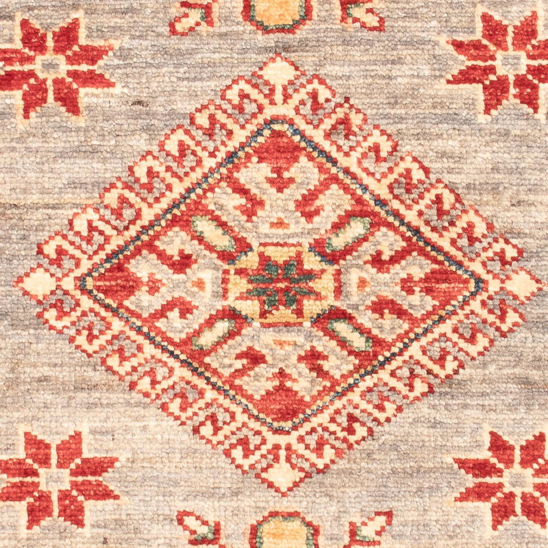 Tapis Ziegler - Kazak - Royal - 92 x 64 cm - gris clair