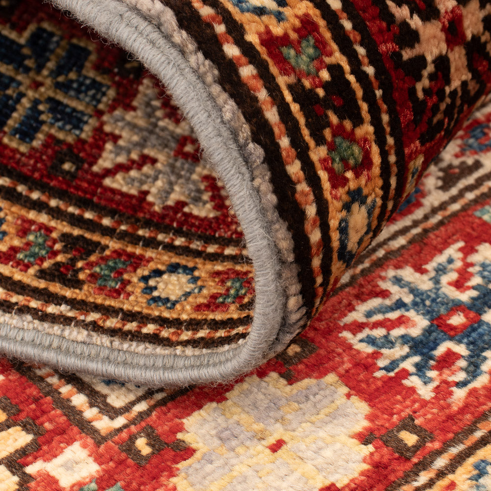 Tapis Ziegler - Kazak - Royal - 92 x 64 cm - gris clair