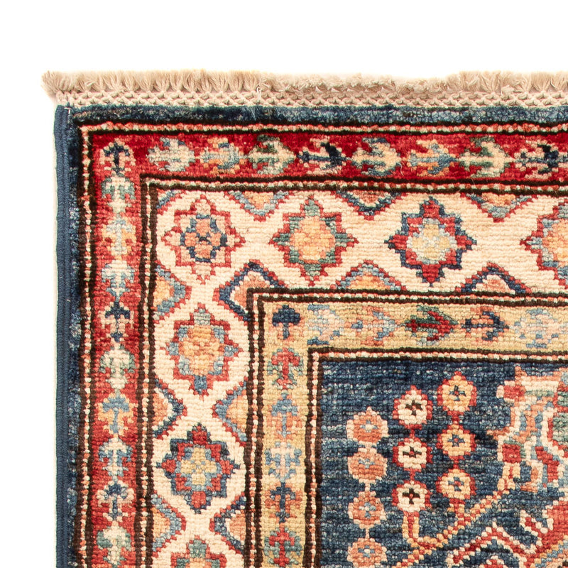 Tapis Ziegler - Kazak - Royal - 95 x 58 cm - bleu pétrole