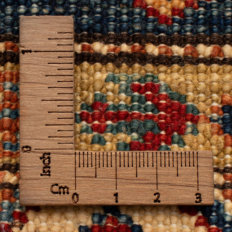 Tapis Ziegler - Kazak - Royal - 95 x 58 cm - bleu pétrole