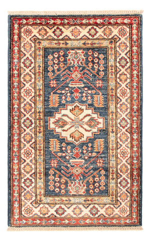 Tapis Ziegler - Kazak - Royal - 95 x 60 cm - bleu pétrole