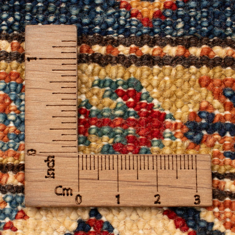 Tapis Ziegler - Kazak - Royal - 95 x 60 cm - bleu pétrole