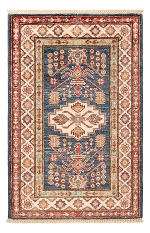 Tapis Ziegler - Kazak - Royal - 95 x 62 cm - bleu pétrole
