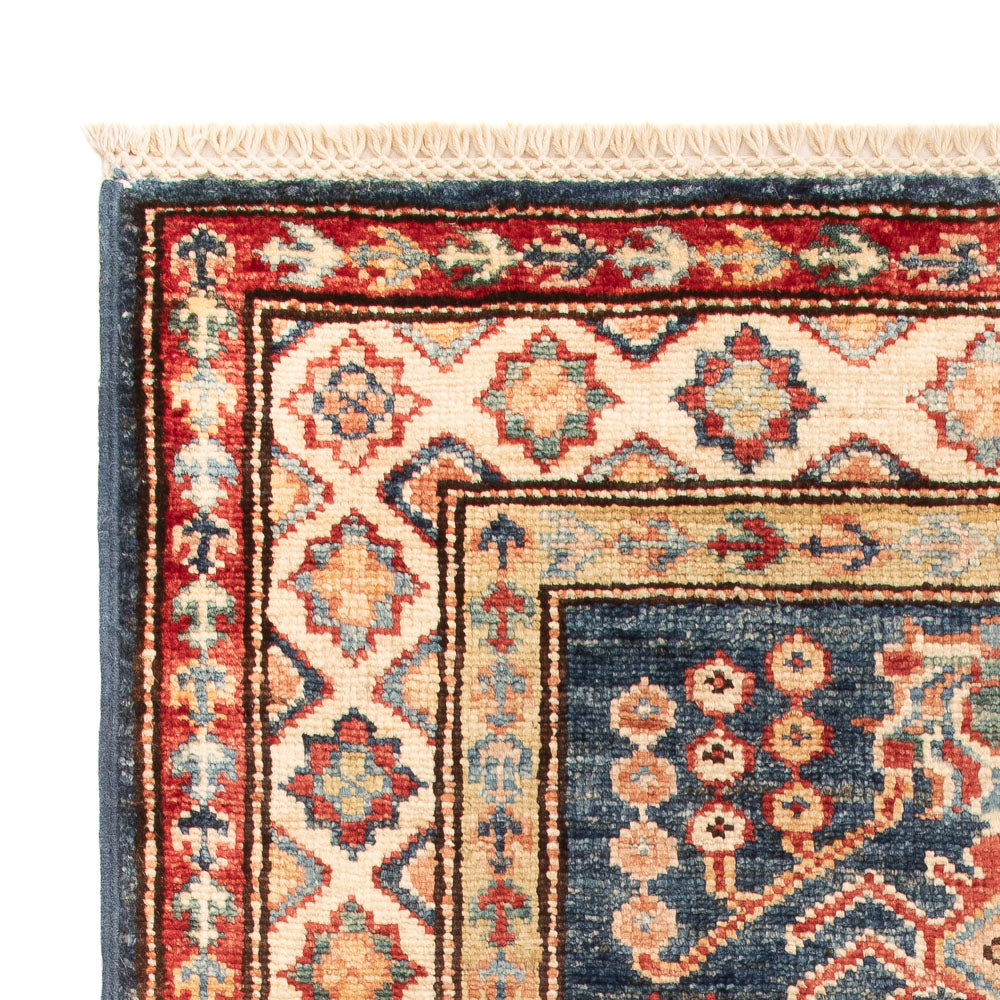 Tapis Ziegler - Kazak - Royal - 95 x 62 cm - bleu pétrole