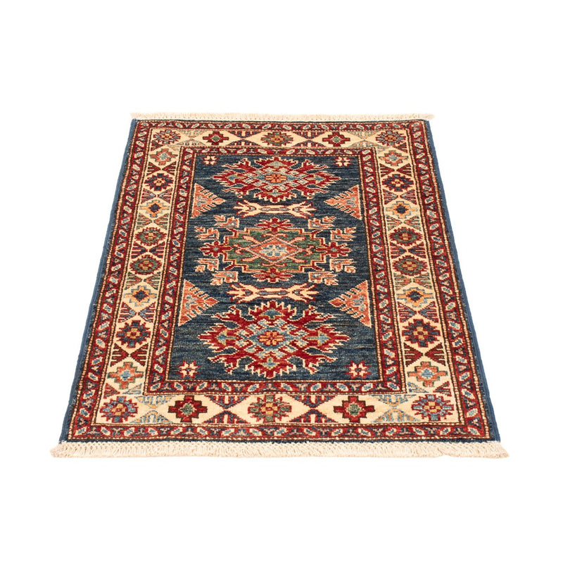 Tapis Ziegler - Kazak - Royal - 90 x 60 cm - bleu pétrole