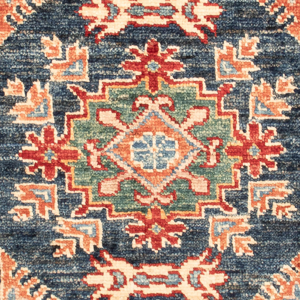 Tapis Ziegler - Kazak - Royal - 91 x 58 cm - bleu pétrole