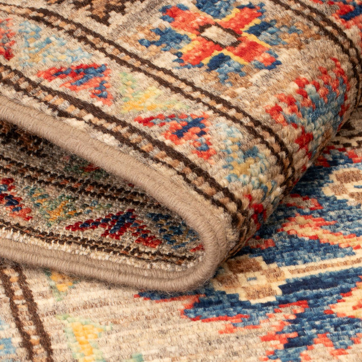 Tapis Ziegler - Kazak - Royal - 92 x 58 cm - sable