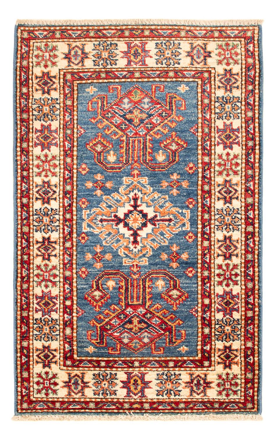 Tapis Ziegler - Kazak - Royal - 91 x 56 cm - bleu