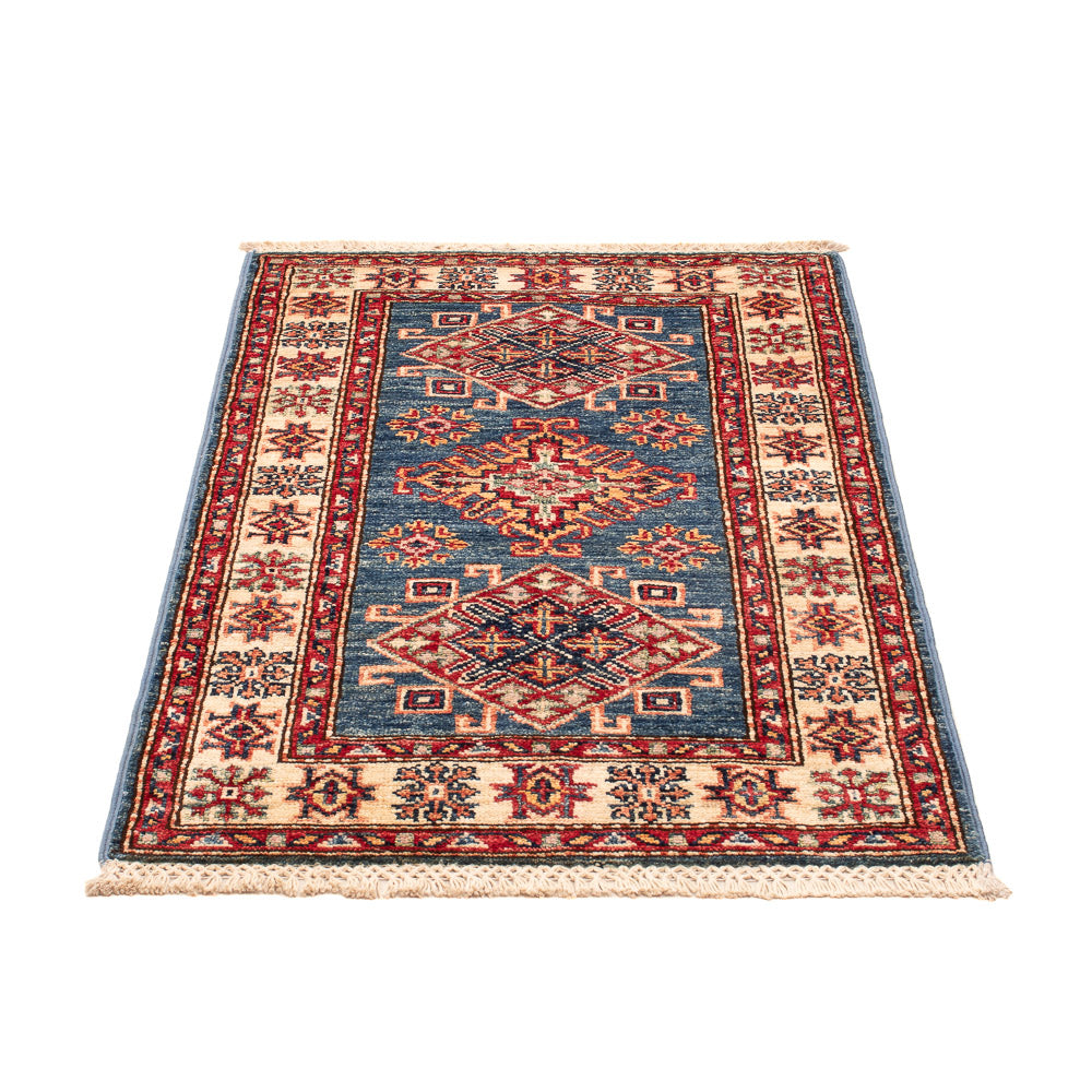 Tapis Ziegler - Kazak - Royal - 91 x 60 cm - bleu