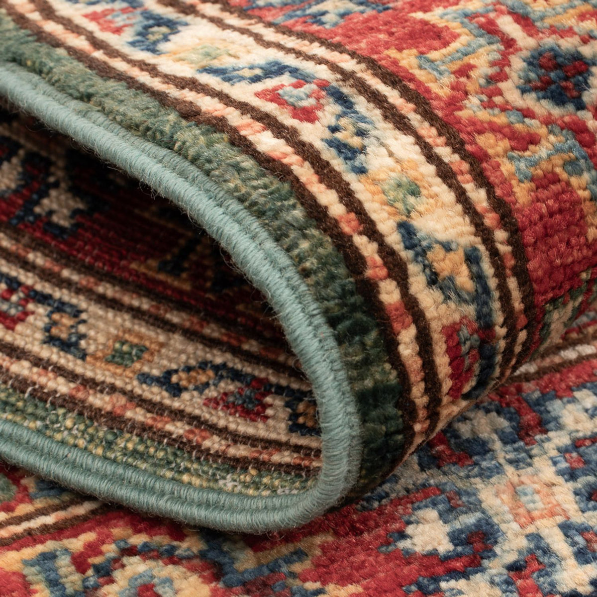 Tapis Ziegler - Kazak - Royal - 87 x 60 cm - vert