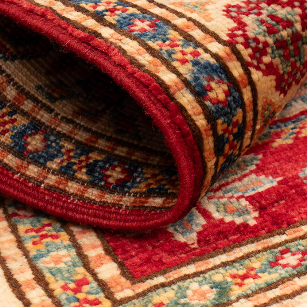 Tapis Ziegler - Kazak - Royal - 90 x 60 cm - rouge