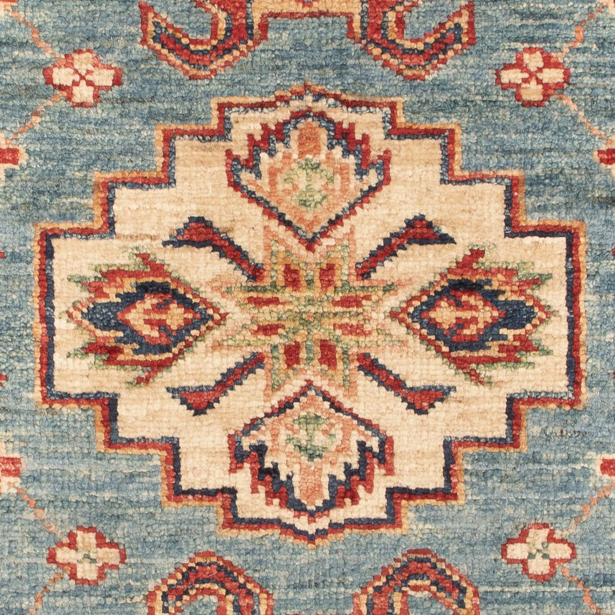 Tapis Ziegler - Kazak - Royal - 88 x 59 cm - bleu